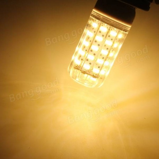 E27/E14/E12/B22/G9/GU10 Dimmable 6W AC220V LED Bulb White/Warm White 60 SMD 5730 Corn Light Lamp