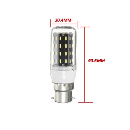 E27/E14/E12/B22/G9/GU10 LED Bulb 4W SMD 4014 56 400LM Pure White/Warm White Corn Light Lamp AC 220V