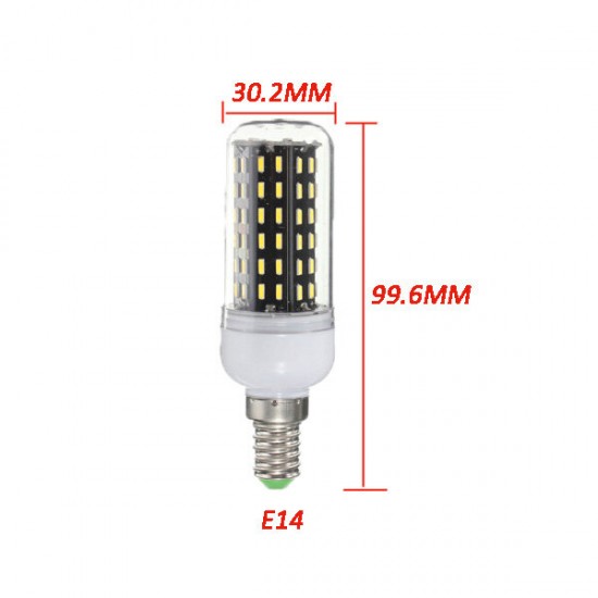 E27/E14/E12/B22/GU10 LED Bulb 6W SMD 4014 96 600LM Pure White/Warm White Corn Light Lamp AC 220V