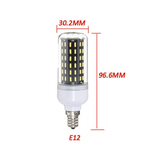 E27/E14/E12/B22/GU10 LED Bulb 6W SMD 4014 96 600LM Pure White/Warm White Corn Light Lamp AC 220V