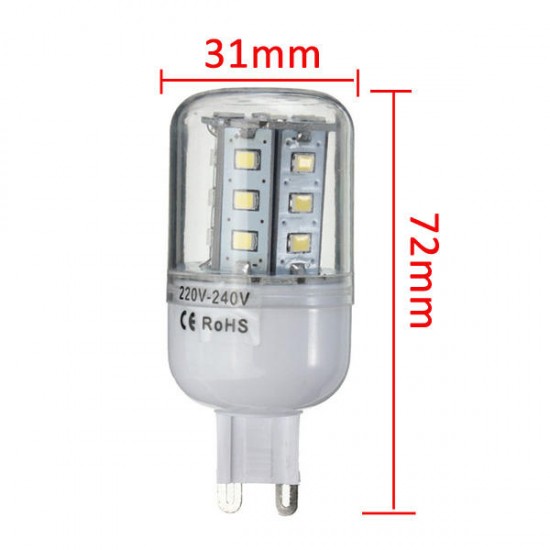 E27/E14/G9/GU10/B22 3W 2835 SMD LED Corn Bulb Warm/White 220V Home Lamp