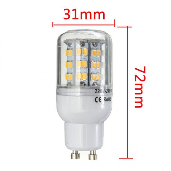 E27/E14/G9/GU10/B22 4.5W 520LM LED Corn Bulb Warm/White 220V Home Lamp