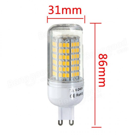 E27/E14/G9/GU10/B22 5W 900LM 144 SMD2835 LED Corn Bulb Warm/White 220V Home Lamp