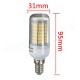 E27/E14/G9/GU10/B22 5W 900LM 144 SMD2835 LED Corn Bulb Warm/White 220V Home Lamp