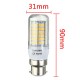 E27/E14/G9/GU10/B22 7W 2835 SMD LED Corn Bulb Warm/White 220V Home Lamp