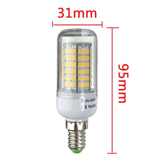 E27/E14/G9/GU10/B22 7W 2835 SMD LED Corn Bulb Warm/White 220V Home Lamp