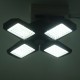 E27/E26 80W LED Garage Light Bulb Deformable Ceiling Fixture Shop Workshop Lamp