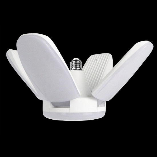 E27/E26 AC165V-265V Warm White Colorful 60W 2835 164LED Light Bulb Ceiling Fan Blade Deformable Garage Lamp