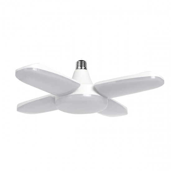 E27/E26 AC165V-265V Warm White Colorful 60W 2835 164LED Light Bulb Ceiling Fan Blade Deformable Garage Lamp