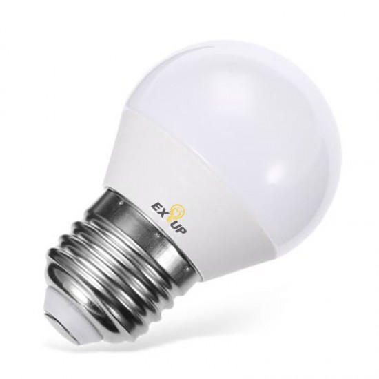 G45 5W E27 450lm led bulb ac220- 240V 5pcs