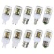 G9 E14 E27 B22 GU10 4W 30 SMD 5733 LED Cover Corn Light Lamp Bulb AC 110V