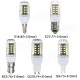 G9 E14 E27 B22 GU10 4W 30 SMD 5733 LED Cover Corn Light Lamp Bulb AC 110V