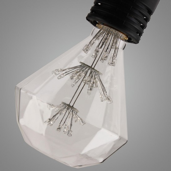 AC85-265V E27 3W RGB Gypsophila Edison Decorative LED Light Bulb for Holiday Home Indoor Use