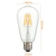 AC85-265V Non-dimmable Warm White 480LM E27 ST64 6W LED COB Light Bulb for Indoor Home AC85-265V Non-dimmable Warm White 480LM E27 ST64 6W LED COB Light Bulb for Indoor Home