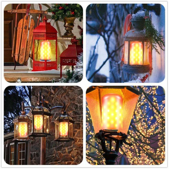 LED Flicker Flame Light Bulb Simulated Nature Fire Effect Lamp E26/E27 LED Flicker Flame Light Bulb Simulated Nature Fire Effect Lamp E26/E27