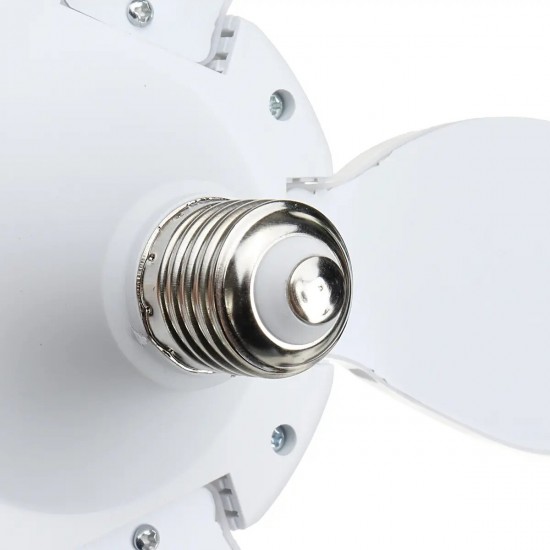 LED Garage Lights 75W Deformable Garage Ceiling Light 4800LM E27 Basement Light with 5 Adjustable 85-265V