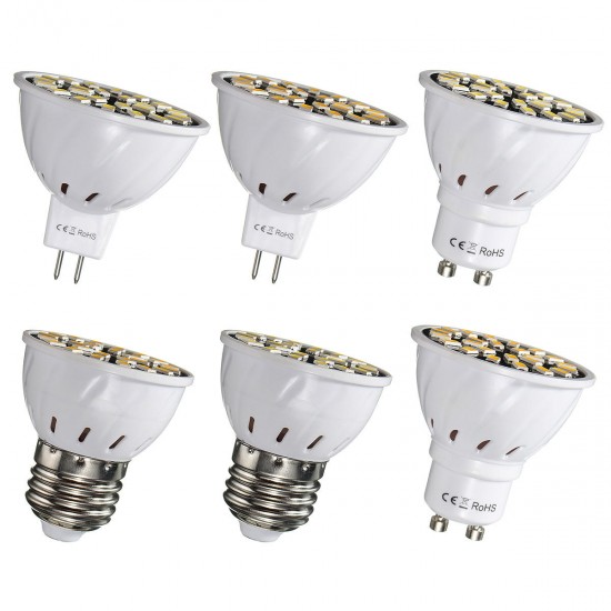 MR16/E27/GU10 LED Bulb 24 SMD 5733 480LM Pure White Warm White Spot Lightt Bulb 4.8W AC220V MR16/E27/GU10 LED Bulb 24 SMD 5733 480LM Pure White Warm White Spot Lightt Bulb 4.8W AC220V
