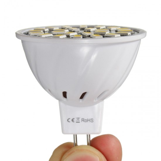 MR16/E27/GU10 LED Bulb 24 SMD 5733 480LM Pure White Warm White Spot Lightt Bulb 4.8W AC220V