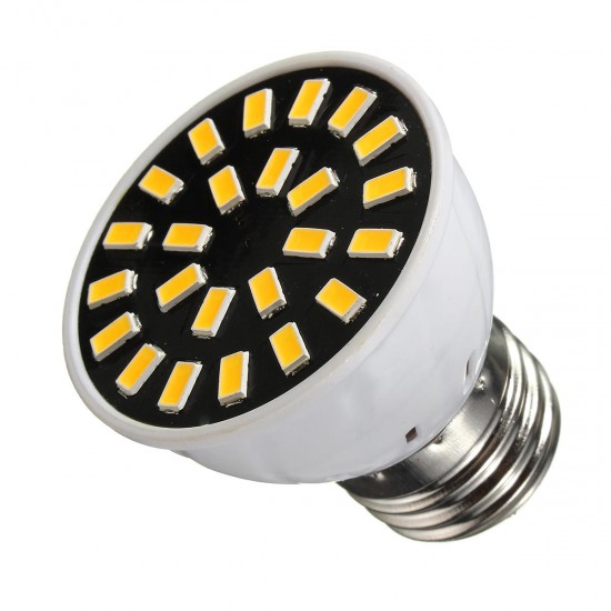 MR16/E27/GU10 LED Bulb 24 SMD 5733 480LM Pure White Warm White Spot Lightt Bulb 4.8W AC220V