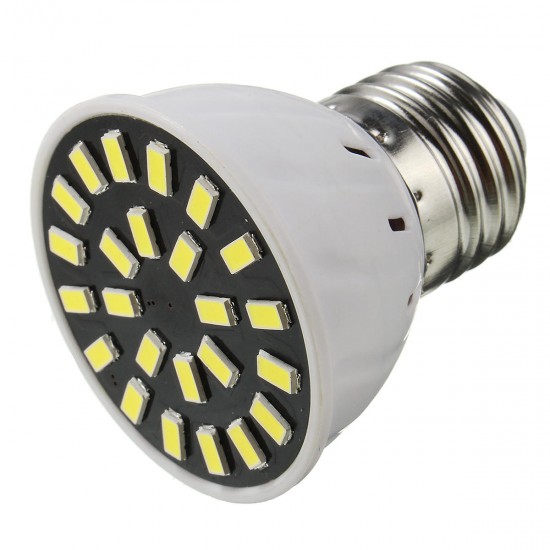 MR16/E27/GU10 LED Bulb 24 SMD 5733 480LM Pure White Warm White Spot Lightt Bulb 4.8W AC220V MR16/E27/GU10 LED Bulb 24 SMD 5733 480LM Pure White Warm White Spot Lightt Bulb 4.8W AC220V