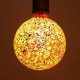 TFN-G125XC E27 4W 2700K SMD2835 G125 Tiffany Glass Retro 3D Art LED Light Bulb Home Hotel Lamp AC85-265V
