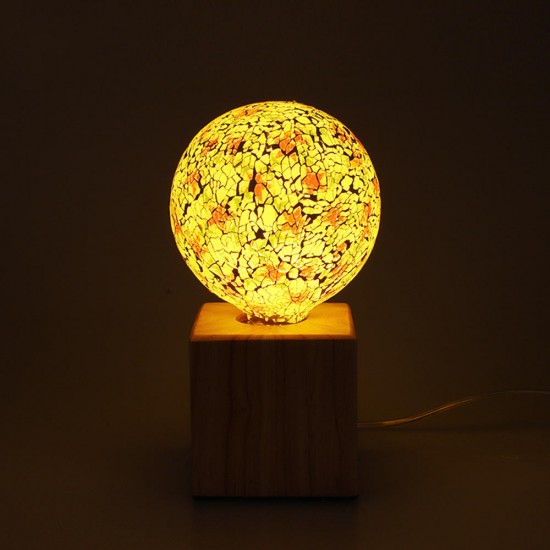 TFN-G125XGB AC85-265V 4W E27 1800K Warm White 3D Retro LED G125 Tiffany Glass Light Bulb for Indoor Use TFN-G125XGB AC85-265V 4W E27 1800K Warm White 3D Retro LED G125 Tiffany Glass Light Bulb for Indoor Use