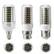 ZX E27 E14 B22 7W 12W LED SMD 4014 1000Lm Pure White Warm White Cover Corn Light Bulb AC110V AC220V