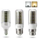 ZX E27 E14 B22 7W 12W LED SMD 4014 1000Lm Pure White Warm White Cover Corn Light Bulb AC110V AC220V