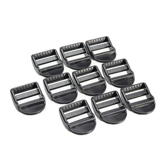 10Pcs 25mm MOLLE Backpack Webbing Connecting Buckle Clip