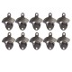 10pcs Bottle Openers Cast Iron Wall Mounted Bar Vintage Style Bars Bottle Opener 10pcs Bottle Openers Cast Iron Wall Mounted Bar Vintage Style Bars Bottle Opener