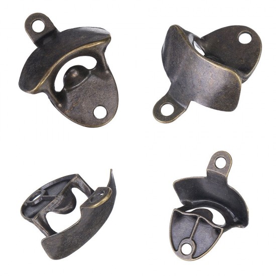 10pcs Bottle Openers Cast Iron Wall Mounted Bar Vintage Style Bars Bottle Opener 10pcs Bottle Openers Cast Iron Wall Mounted Bar Vintage Style Bars Bottle Opener
