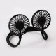 1200mah 3 Gear LED USB Rechargeable Portable Hanging Neck Fan Rechargeable Aromatherapy Cooling Fan Mini Sports Fans