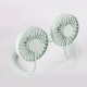 1200mah 3 Gear LED USB Rechargeable Portable Hanging Neck Fan Rechargeable Aromatherapy Cooling Fan Mini Sports Fans