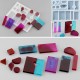 125CS DIY Bracelet Pendant Epoxy Mold Set Jewelry Pendant Silicone Mould Craft