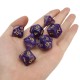 126 Pcs RPG MTG Polyhedral Dice 18 Sets with Pouch Bags 18 Colors