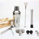 12pcs/set Stainless Steel Liquor Cocktail Shaker Bar Mixer