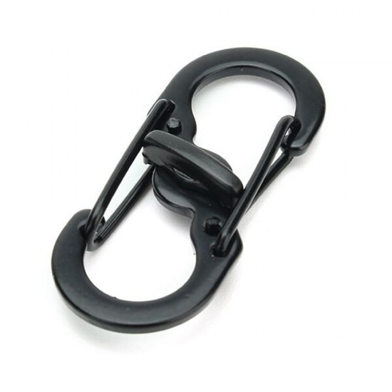 12th Anniversary VIP Special Edition - S Shape Plastic Steel Anti Theft Carabiner Keychain Hook Clip EDC Tool