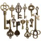 13pcs Antique Vintage Old Look Skeleton Key Lot Set Pendant Heart Bow Lock Steampunk Jewel 13pcs Antique Vintage Old Look Skeleton Key Lot Set Pendant Heart Bow Lock Steampunk Jewel