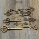13pcs Antique Vintage Old Look Skeleton Key Lot Set Pendant Heart Bow Lock Steampunk Jewel 13pcs Antique Vintage Old Look Skeleton Key Lot Set Pendant Heart Bow Lock Steampunk Jewel
