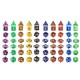 140 Pcs Polyhedral Dice Board RPG MTG Dice Set 20 Colors 4D 6D 8D 10D 12D 20D With 20 Pouch