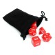 140 Pcs Polyhedral Dice Board RPG MTG Dice Set 20 Colors 4D 6D 8D 10D 12D 20D With 20 Pouch