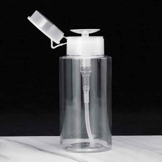 150/200/300ml Portable Nail Art Polish Makeup Remover Plastic Press Pump Dispenser Bottle Press Pump Empty Bottles 150/200/300ml Portable Nail Art Polish Makeup Remover Plastic Press Pump Dispenser Bottle Press Pump Empty Bottles