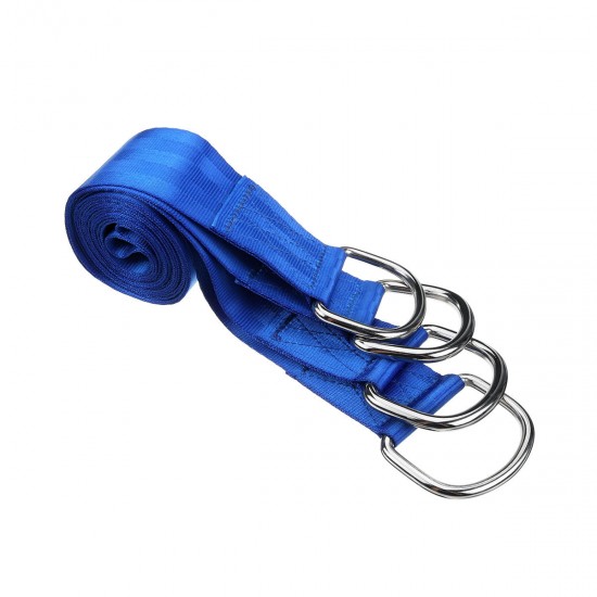 150cm Tree Nylon Swing Sling Hanging Strap Kit Adjustable Length Hammock Rope with Hooks 150cm Tree Nylon Swing Sling Hanging Strap Kit Adjustable Length Hammock Rope with Hooks