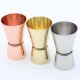 15/30ml 25/50ml Stainless Steel Cocktail Shaker Measure Cup Dual Shot Drink Spirit Measure Jigger Kitchen Bar Tools