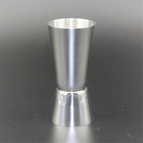 15/30ml 25/50ml Stainless Steel Cocktail Shaker Measure Cup Dual Shot Drink Spirit Measure Jigger Kitchen Bar Tools