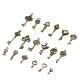 18Pcs Antique Bronze Key Retro Pendant Kit Necklace bracelet Anklet Decorations 18Pcs Antique Bronze Key Retro Pendant Kit Necklace bracelet Anklet Decorations