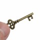 18Pcs Antique Bronze Key Retro Pendant Kit Necklace bracelet Anklet Decorations