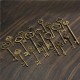 18Pcs Antique Vintage Old Look Skeleton Key Lot Pendant Heart Bow Lock Steampunk 18Pcs Antique Vintage Old Look Skeleton Key Lot Pendant Heart Bow Lock Steampunk