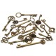 18Pcs Antique Vintage Old Look Skeleton Key Lot Pendant Heart Bow Lock Steampunk 18Pcs Antique Vintage Old Look Skeleton Key Lot Pendant Heart Bow Lock Steampunk