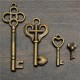 19Pcs Antique Vintage Old Look Skeleton Key Set Lot Pendant Heart Bow Lock Steampunk Jewel 19Pcs Antique Vintage Old Look Skeleton Key Set Lot Pendant Heart Bow Lock Steampunk Jewel